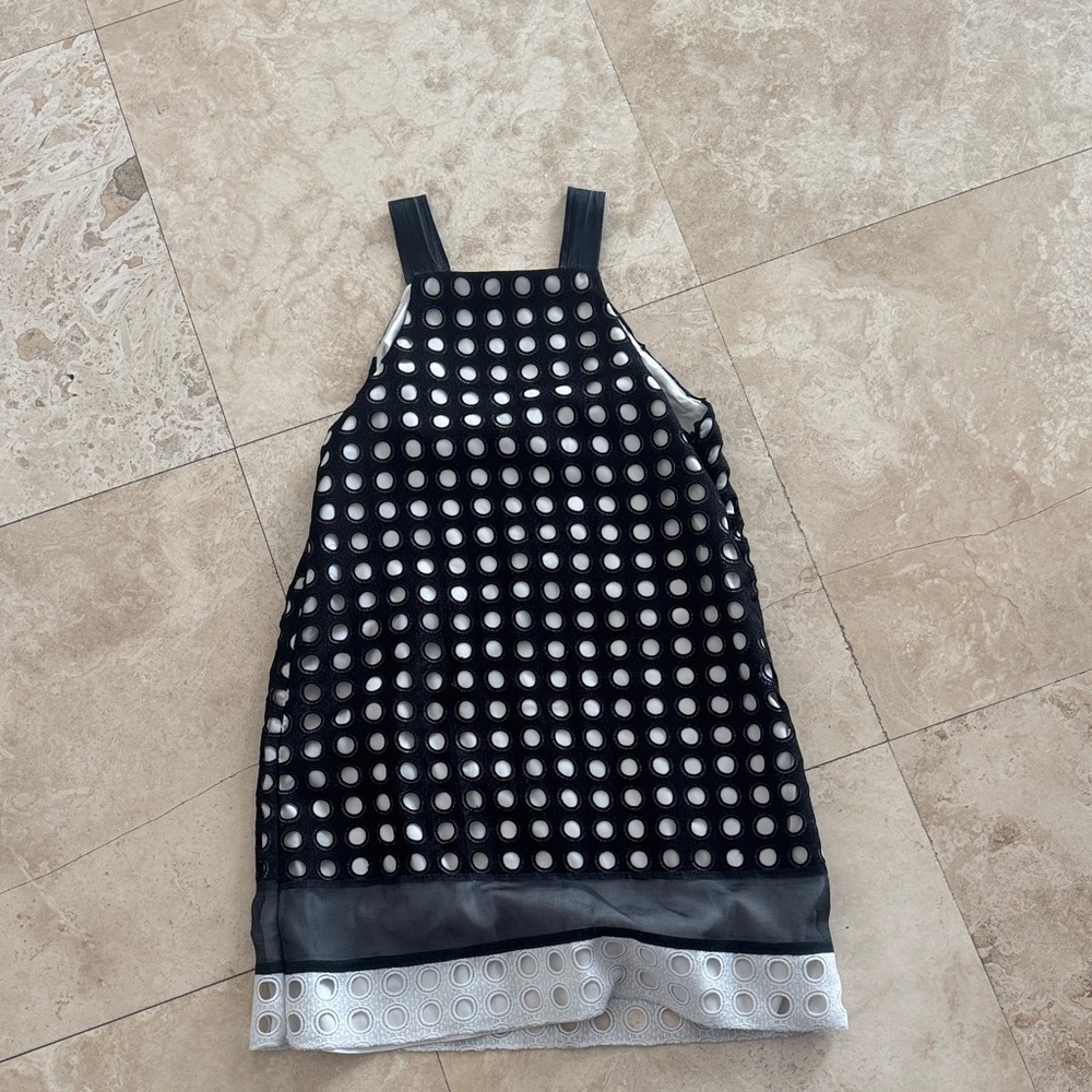 Black and White Polka Dot Dress